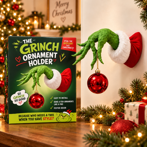 Grinch Fest Christmas Ornament
