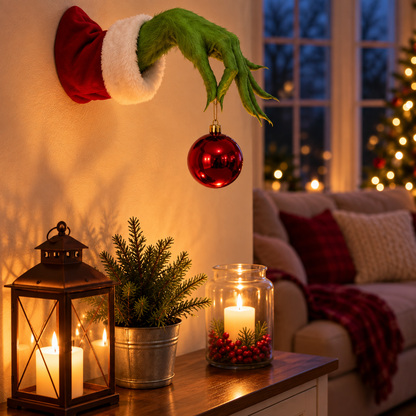 Grinch Fest Christmas Ornament